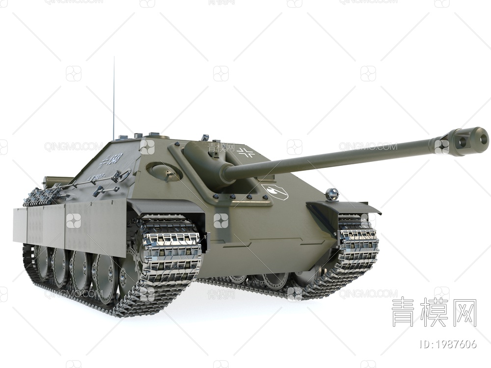 坦克3D模型下载【ID:1987606】