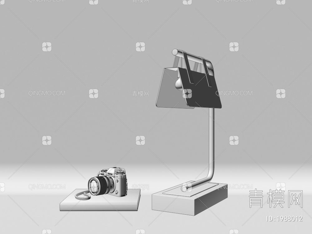 金属台灯3D模型下载【ID:1988012】