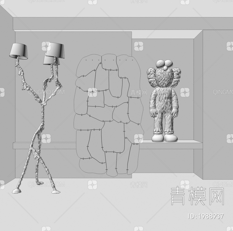 Edra装饰镜3D模型下载【ID:1988937】