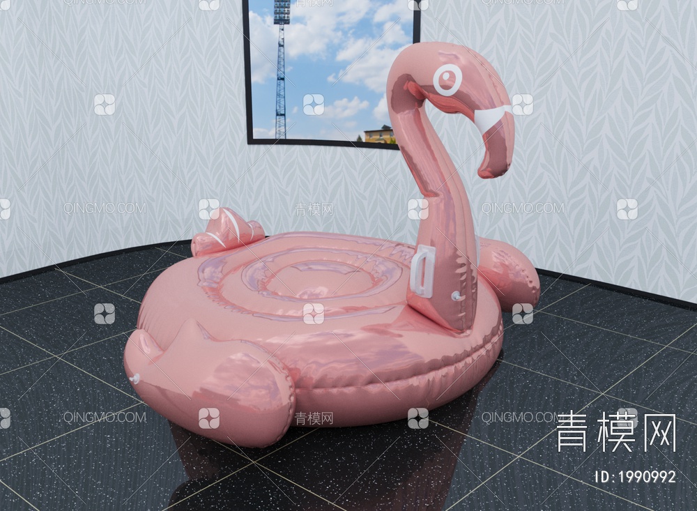 懒人不规则沙发3D模型下载【ID:1990992】