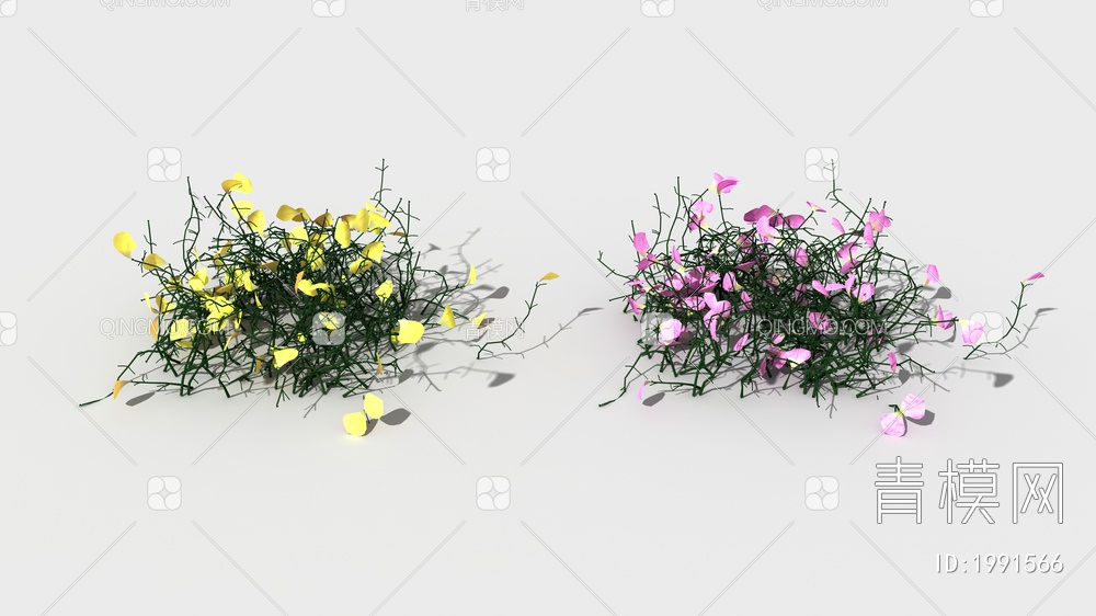 植物花3D模型下载【ID:1991566】