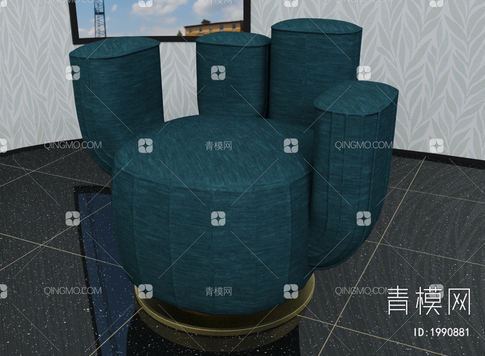 异性沙发3D模型下载【ID:1990881】