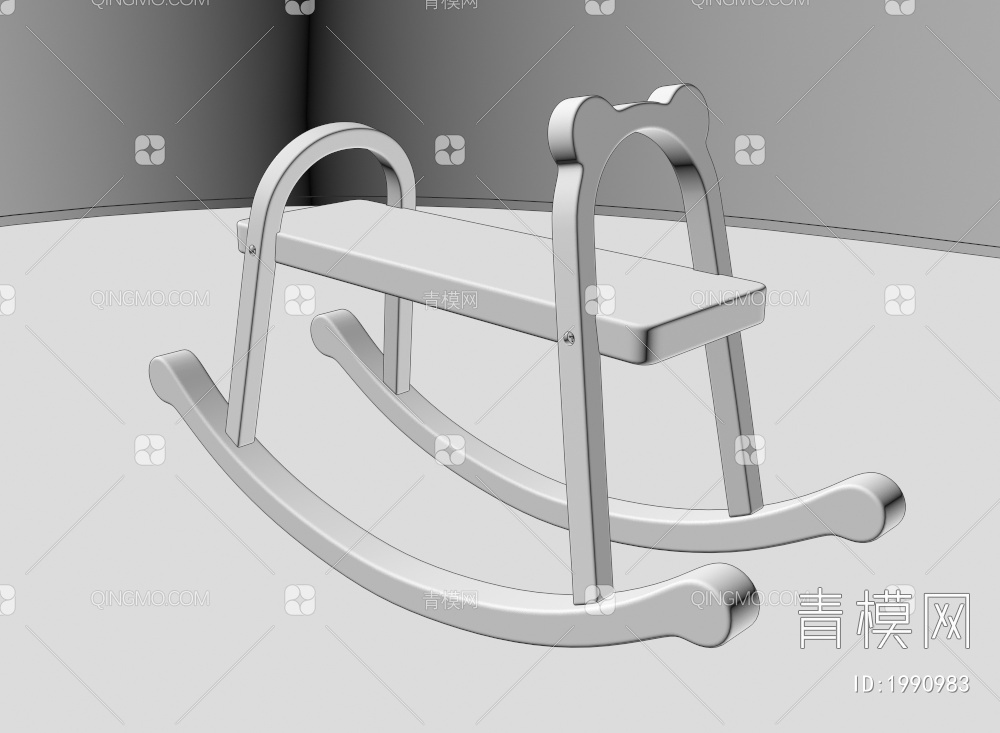 儿童摇椅3D模型下载【ID:1990983】