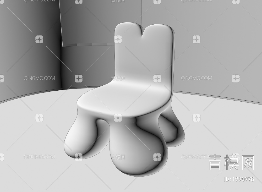 儿童小板凳3D模型下载【ID:1990978】