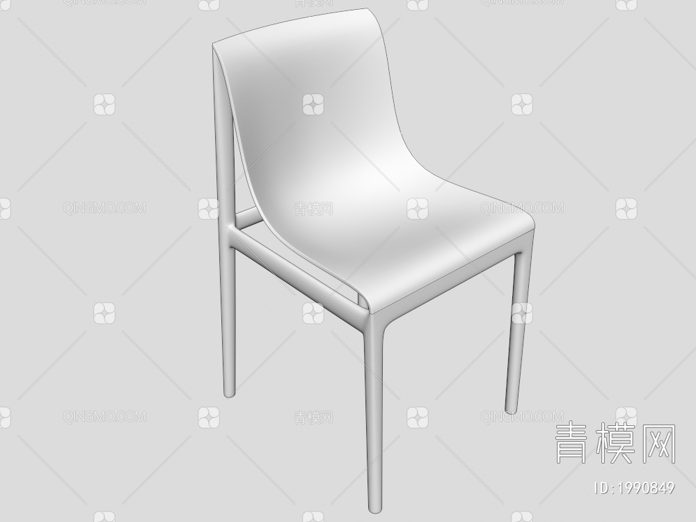餐厅，椅子，餐椅3D模型下载【ID:1990849】