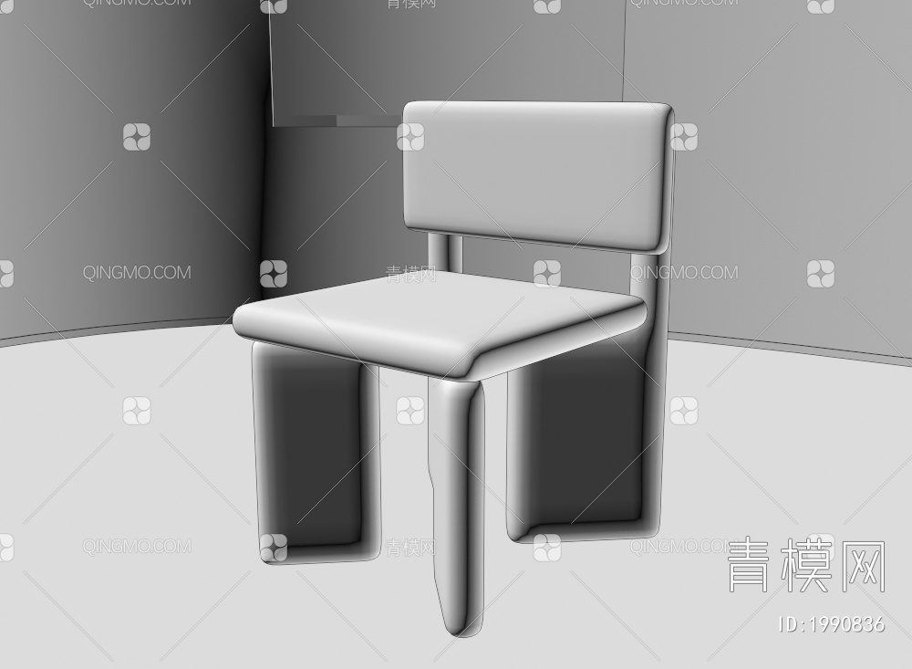 儿童凳子，小板凳3D模型下载【ID:1990836】
