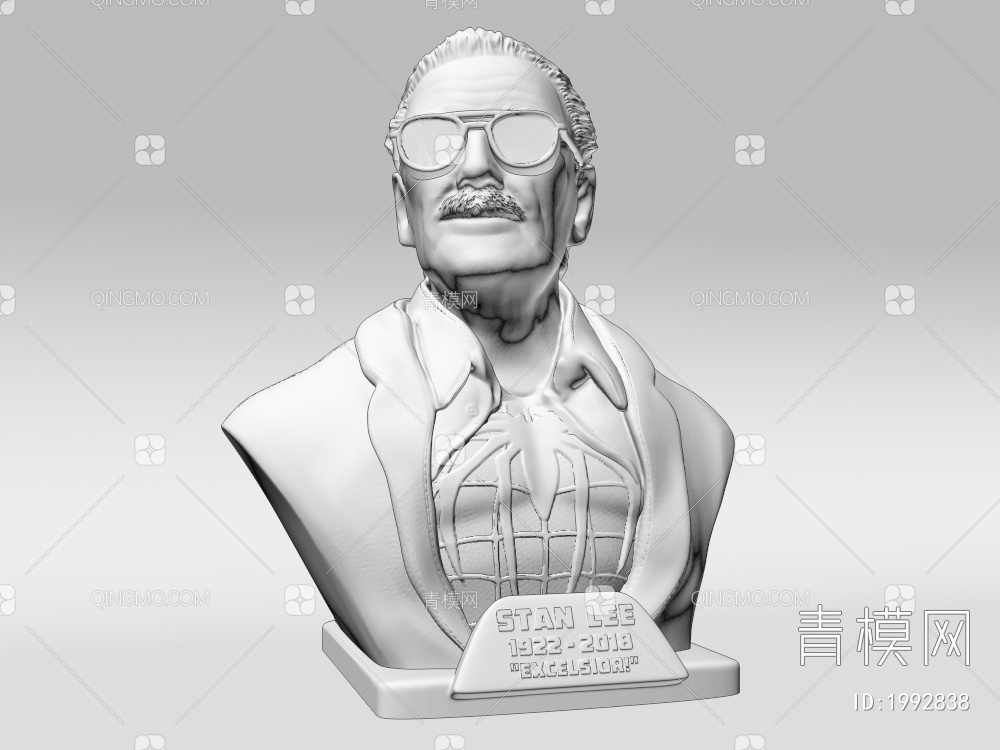 雕塑摆件3D模型下载【ID:1992838】