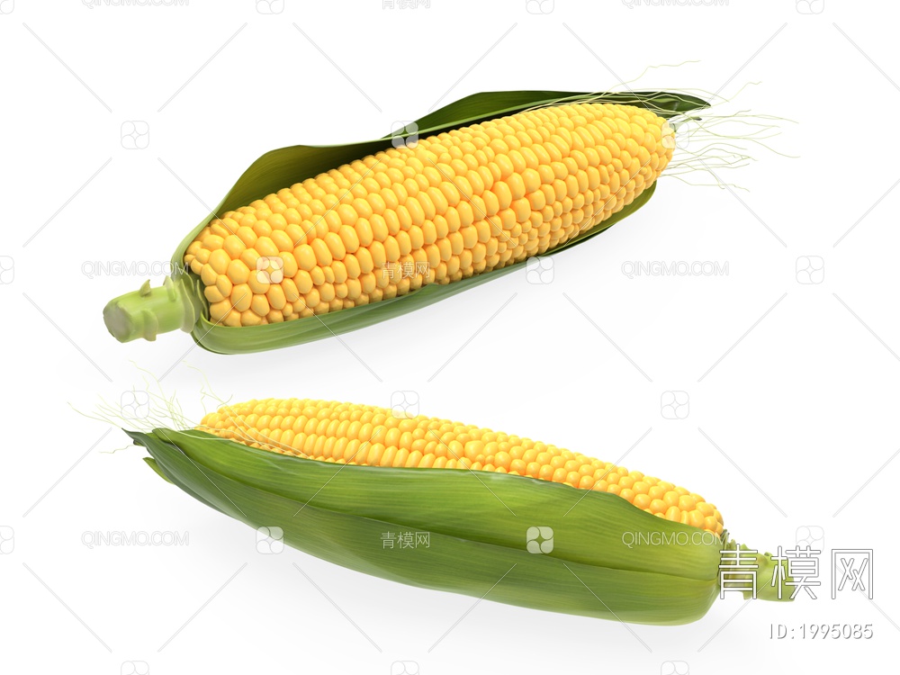 蔬菜 玉米3D模型下载【ID:1995085】