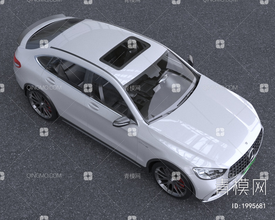 2021款梅赛德斯奔驰GLCAMG汽车3D模型下载【ID:1995681】