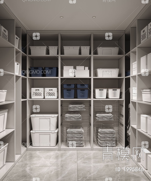 储物间，储物柜3D模型下载【ID:1995846】
