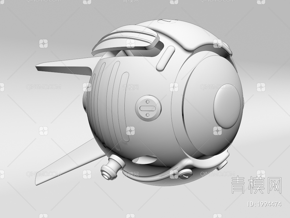 飞船3D模型下载【ID:1994474】