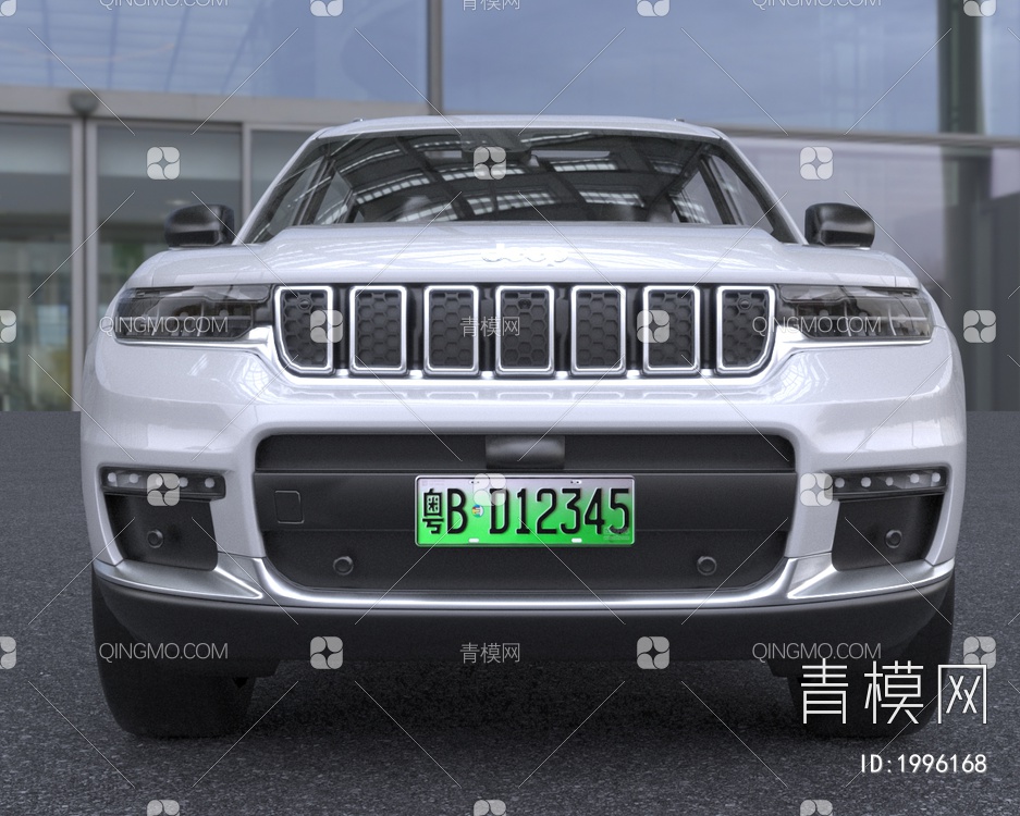 2023款Jeep吉普大切诺基suv汽车3D模型下载【ID:1996168】