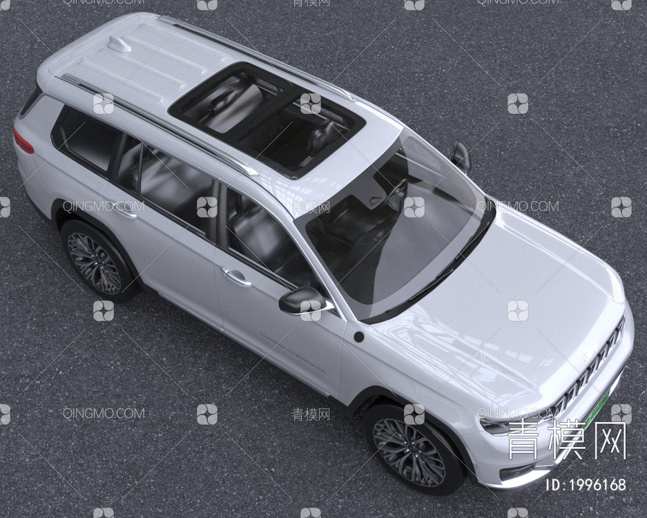 2023款Jeep吉普大切诺基suv汽车3D模型下载【ID:1996168】