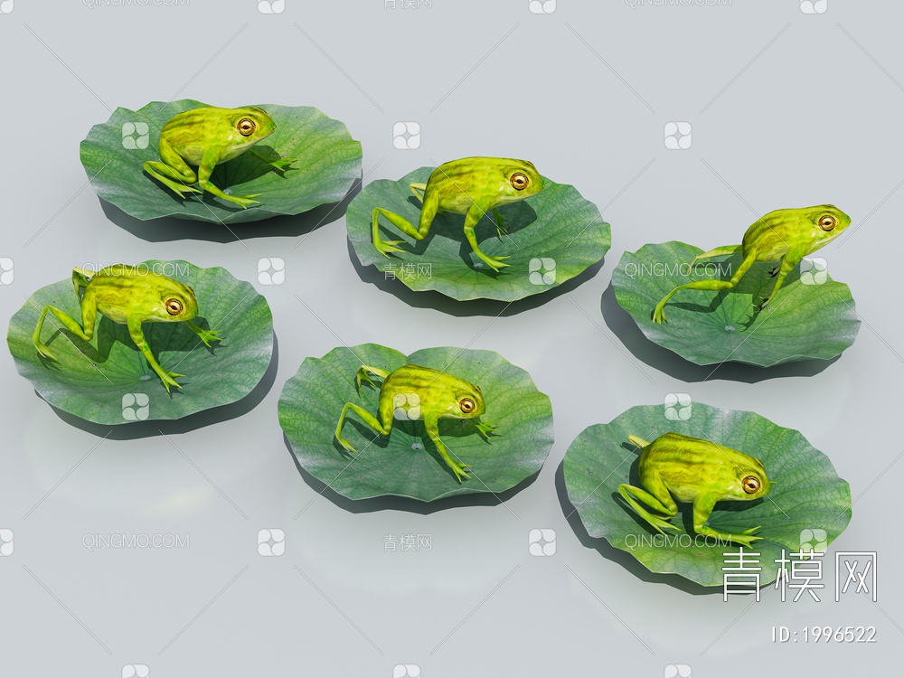青蛙3D模型下载【ID:1996522】