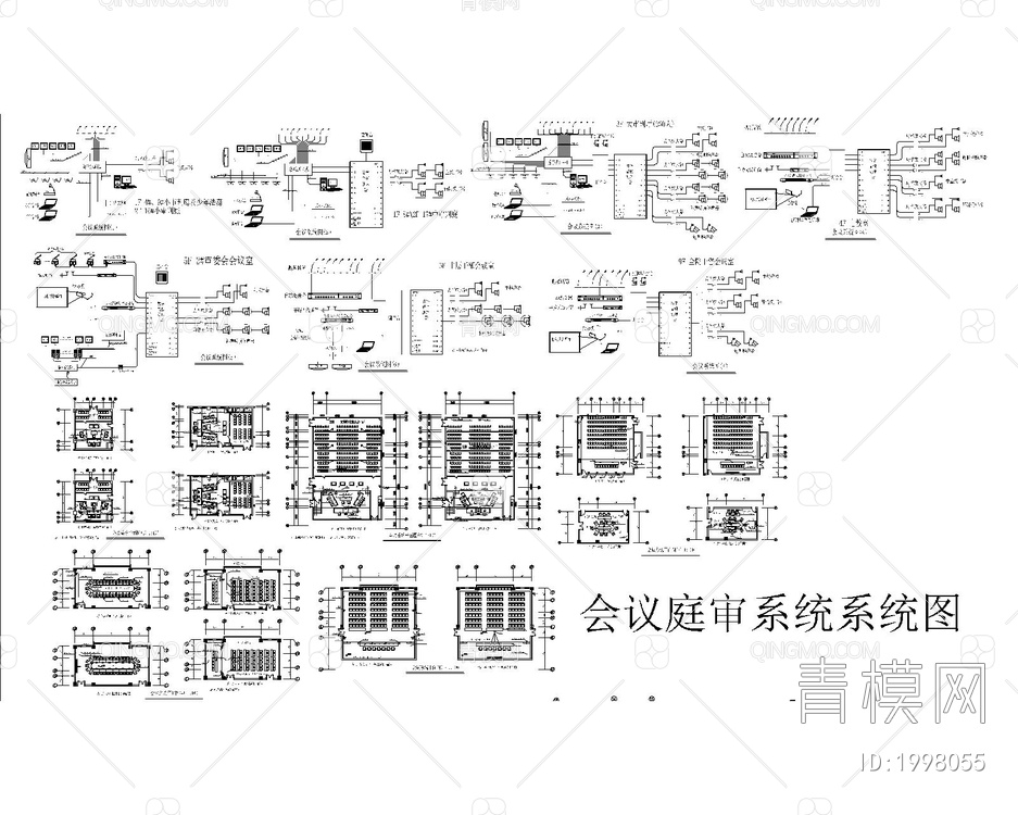 多媒体音响音乐广播系统图【ID:1998055】