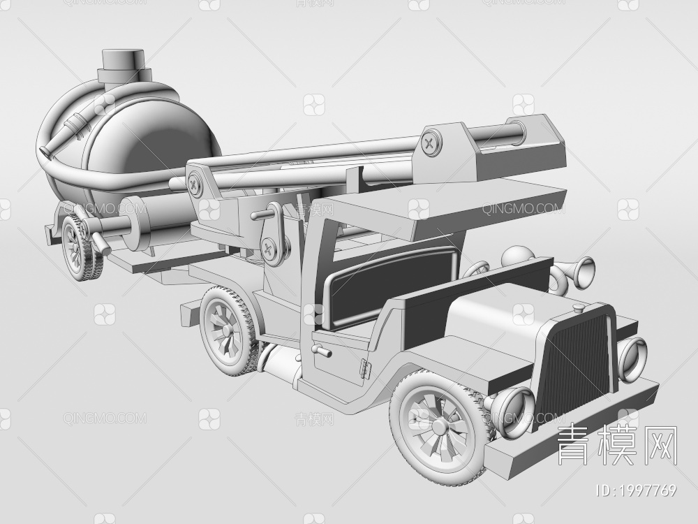 玩具车3D模型下载【ID:1997769】