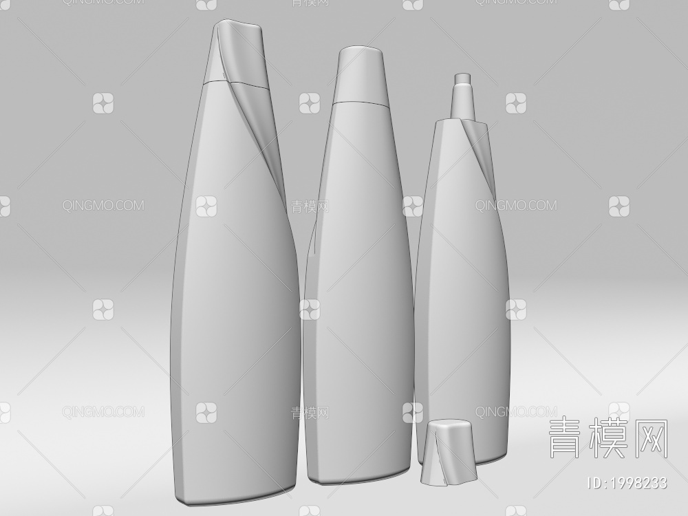 瓶子外观3D模型下载【ID:1998233】