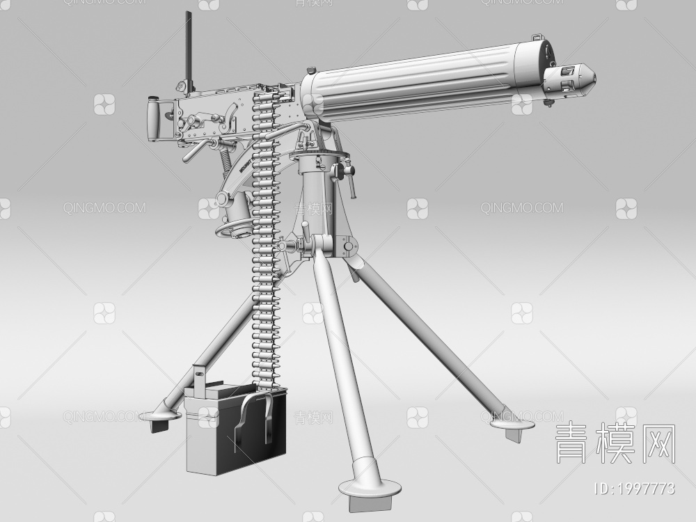 枪械3D模型下载【ID:1997773】