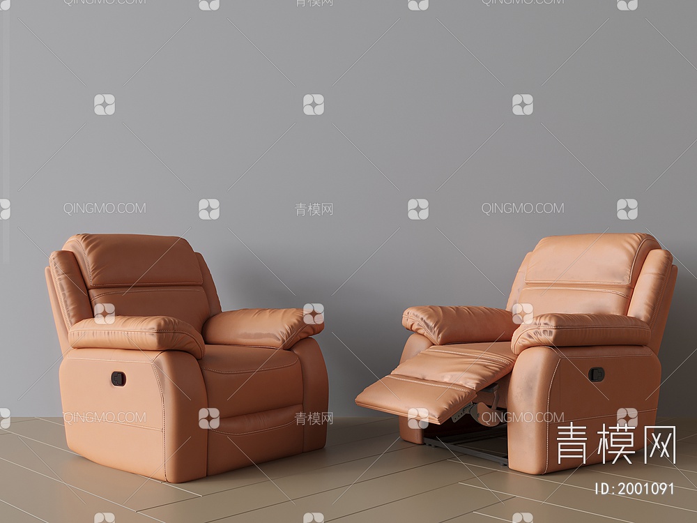 按摩椅 电动按摩椅 按摩沙发3D模型下载【ID:2001091】