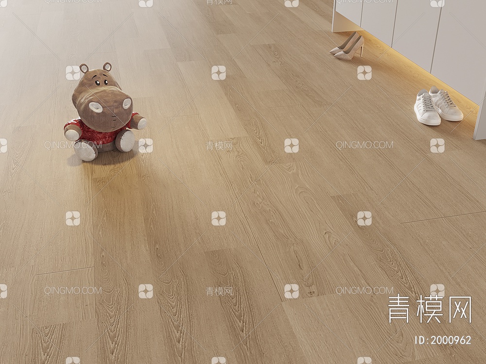 木地板 实木地板 拼花拼接地板 毛绒玩具3D模型下载【ID:2000962】