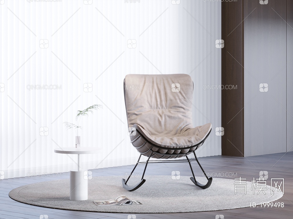 单人沙发 懒人沙发 椅3D模型下载【ID:1999498】