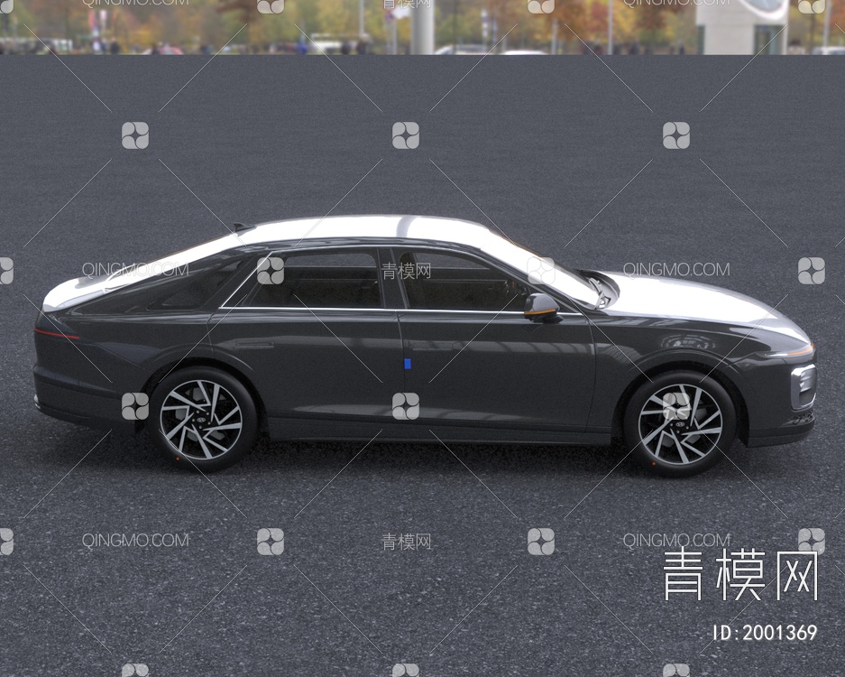 2024款雅尊轿车汽车3D模型下载【ID:2001369】