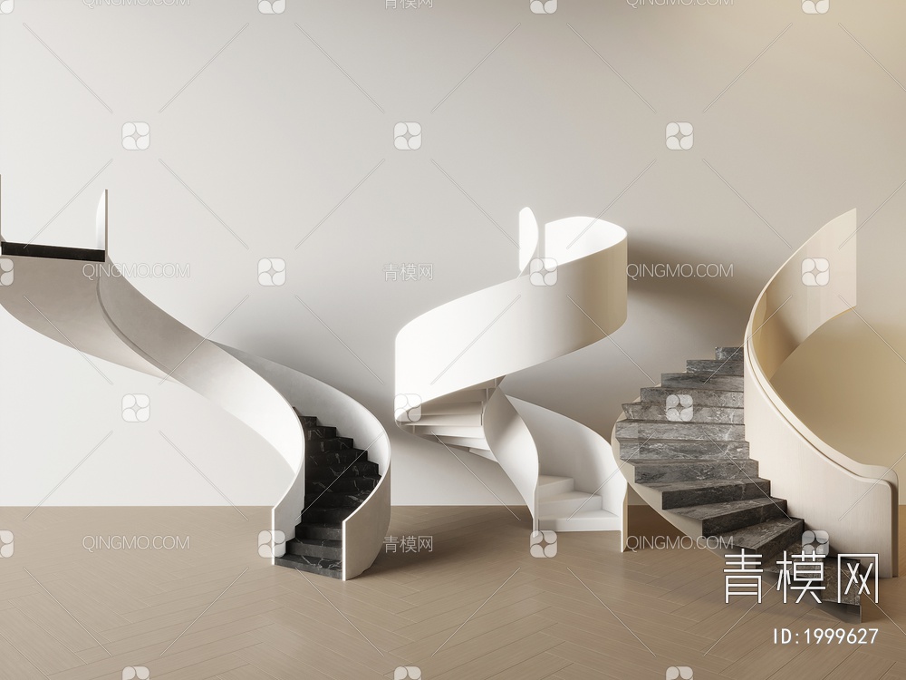 楼梯3D模型下载【ID:1999627】