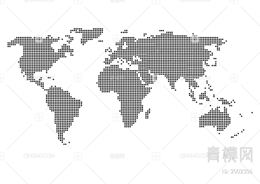 世界地图【ID:2002306】