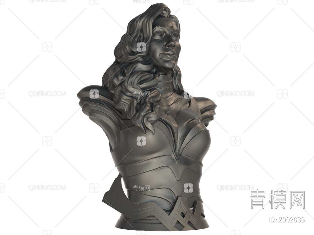 雕塑摆件3D模型下载【ID:2002038】