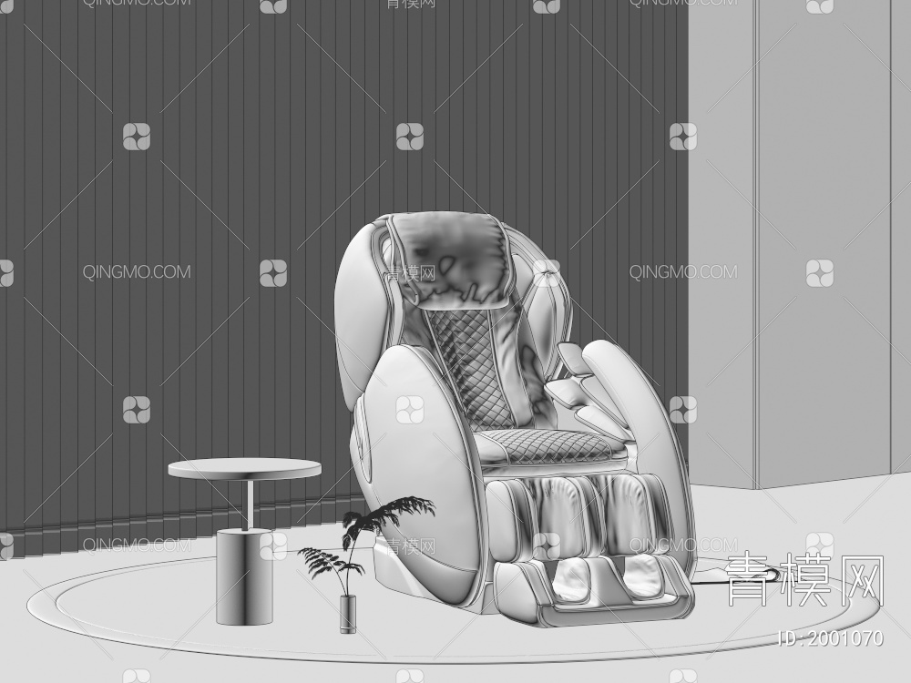 按摩椅 电动按摩 按摩沙发3D模型下载【ID:2001070】