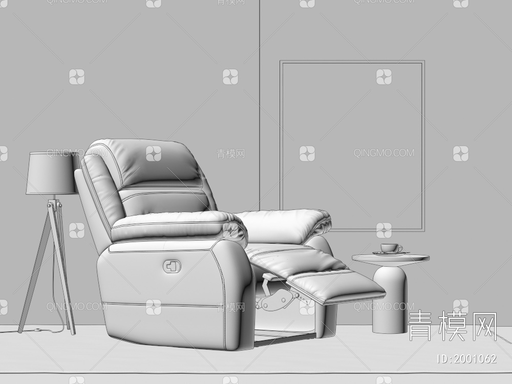 按摩椅 电动按摩 按摩沙发3D模型下载【ID:2001062】