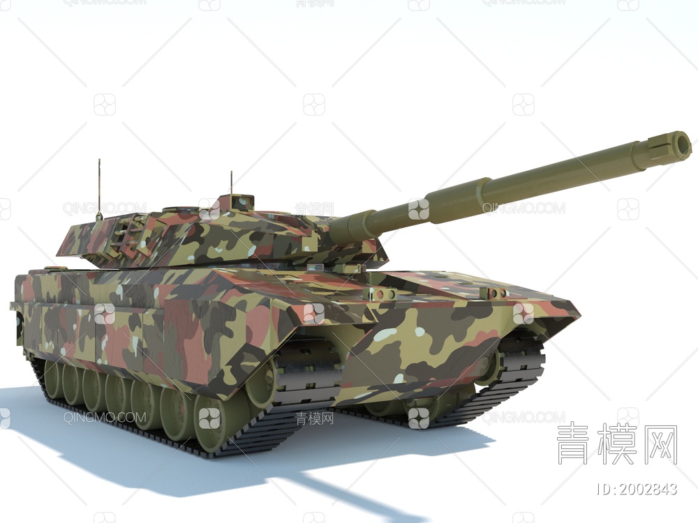 装甲车3D模型下载【ID:2002843】