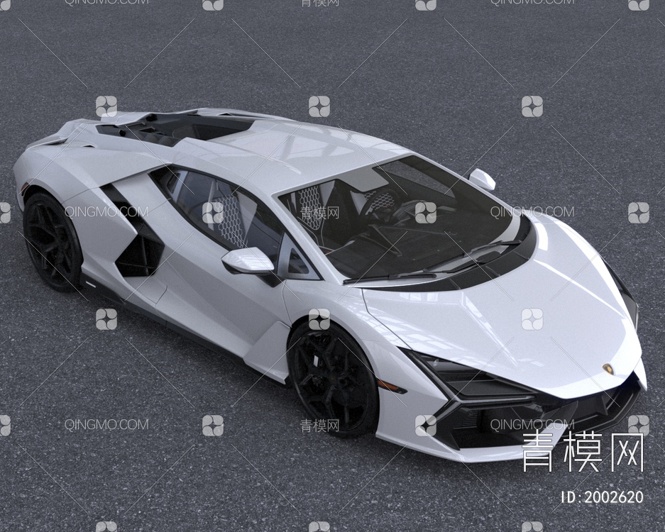 2024款兰博基尼Revuelto超级跑车汽车3D模型下载【ID:2002620】