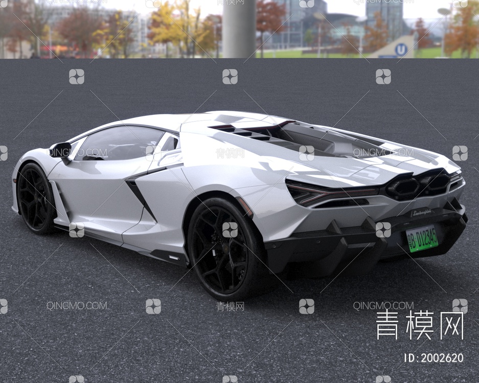 2024款兰博基尼Revuelto超级跑车汽车3D模型下载【ID:2002620】