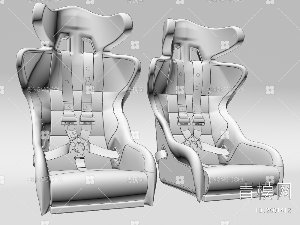 安全椅3D模型下载【ID:2001418】