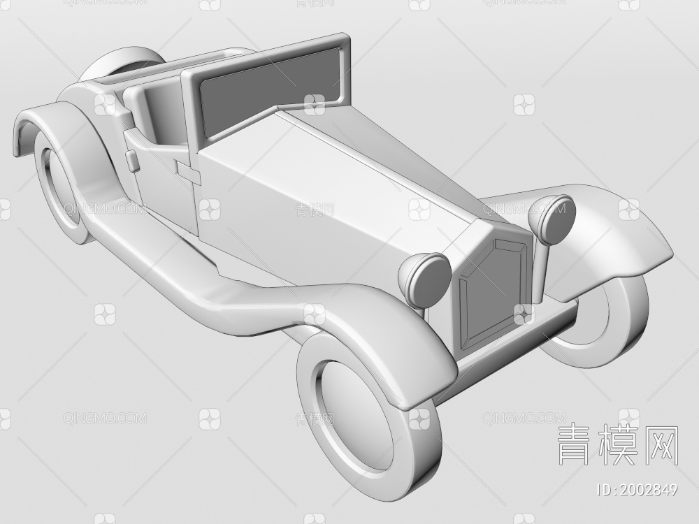 玩具车3D模型下载【ID:2002849】