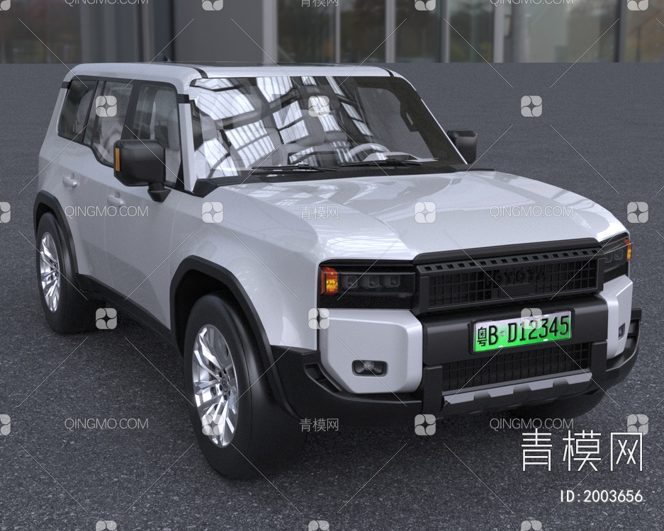 2024款丰田普拉多越野车汽车3D模型下载【ID:2003656】