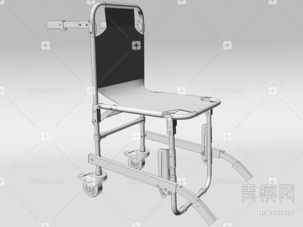 轮椅3D模型下载【ID:2002491】