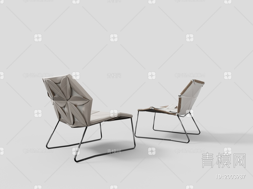 ANTIBODI花瓣椅3D模型下载【ID:2003987】