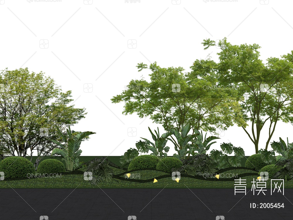 景观树SU模型下载【ID:2005454】