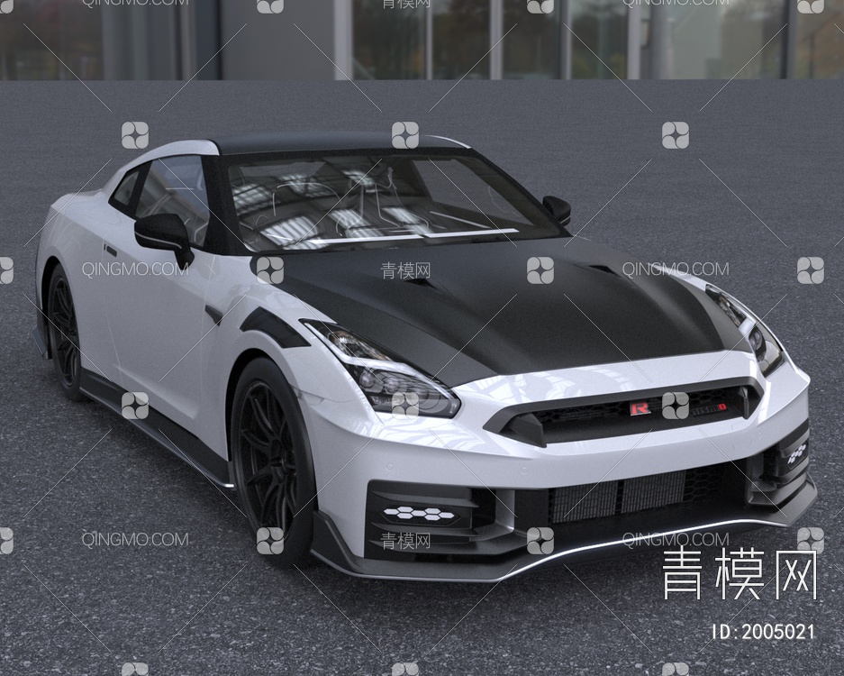 2024款NissanGTR汽车3D模型下载【ID:2005021】