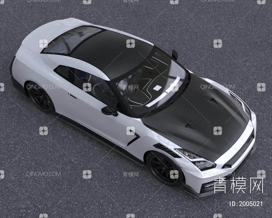 2024款NissanGTR汽车3D模型下载【ID:2005021】