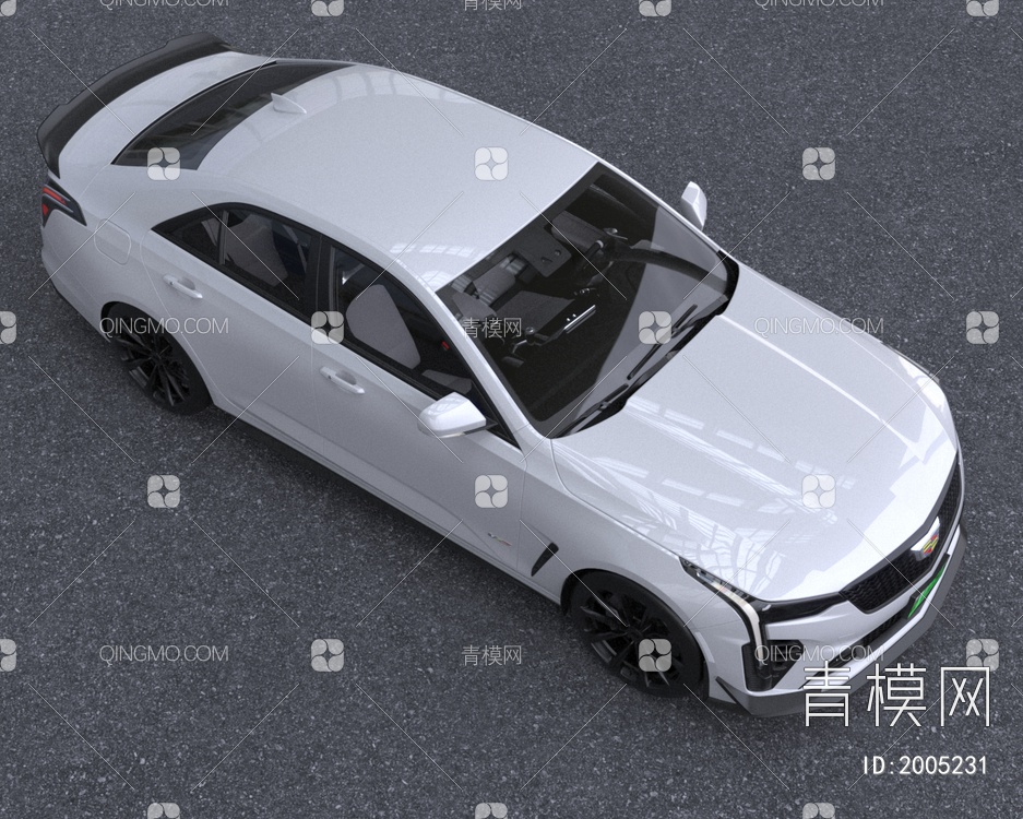 2023款凯迪拉克ct4汽车轿车3D模型下载【ID:2005231】