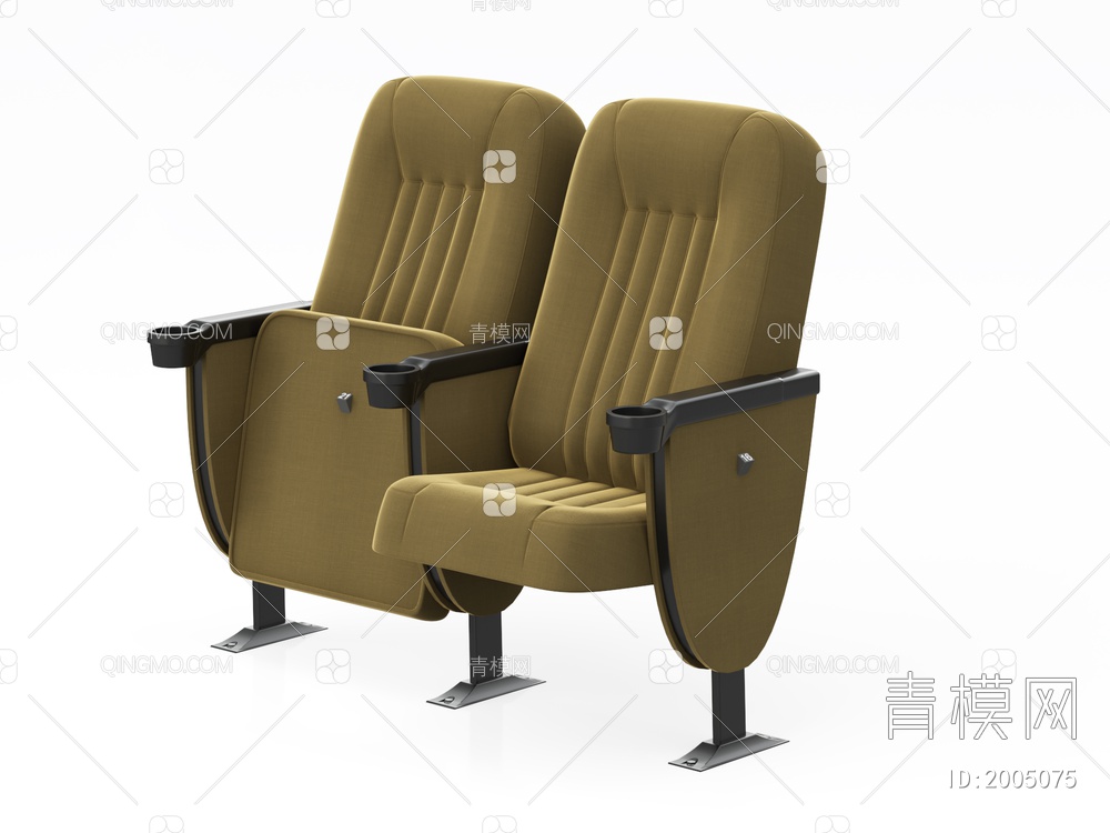 电影院座椅SU模型下载【ID:2005075】