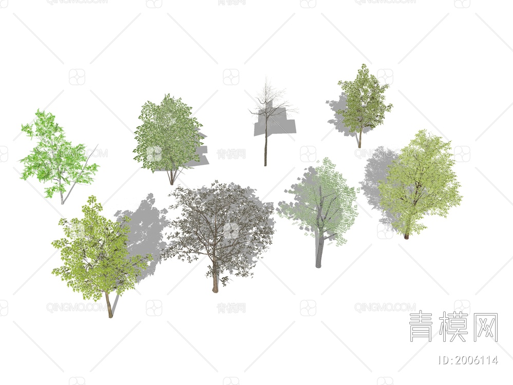 景观树SU模型下载【ID:2006114】