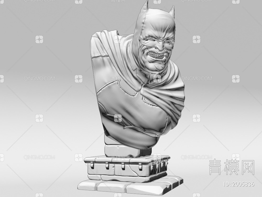 蝙蝠侠摆件3D模型下载【ID:2005836】