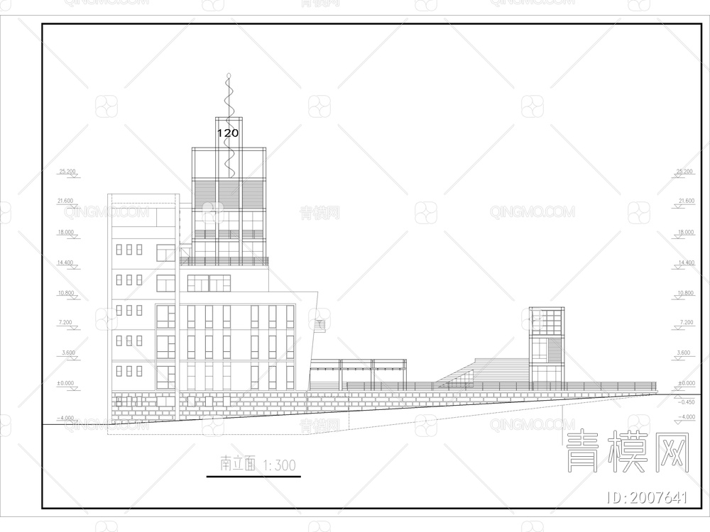 14套医院急诊楼急救中心CAD施工图【ID:2007641】