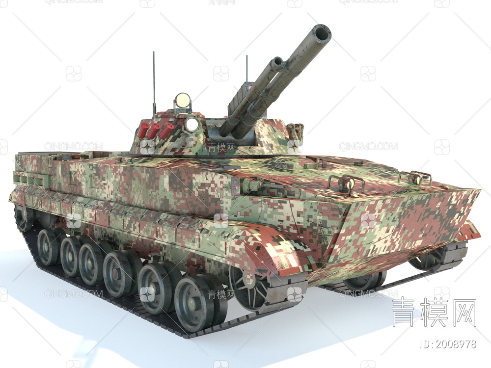 装甲车3D模型下载【ID:2008978】