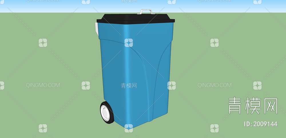 生活用品 垃圾桶SU模型下载【ID:2009144】