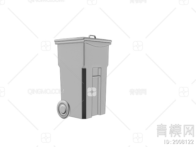 生活用品 垃圾桶3D模型下载【ID:2008122】